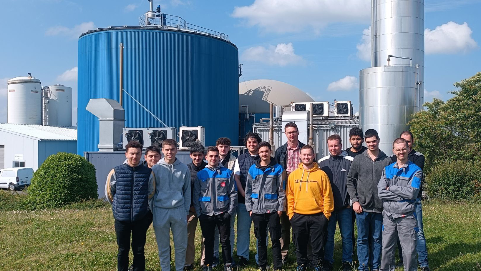 visite entreprise methanisation bts