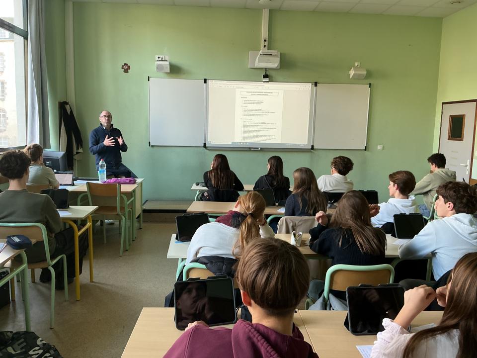 Intervention entrepreneur STMG